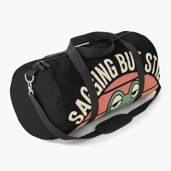 Item preview, humorous frog SAGGING BUT STILL GAGGING Meme adult designed and sold by MonsterBuddiess.