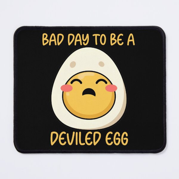 Item preview, Bad Day to Be A Deviled Egg Fall Thanksgiving Food Meme designed and sold by ImagiSpark Press.