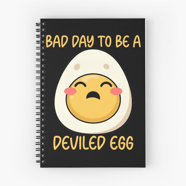 Item preview, Bad Day to Be A Deviled Egg Fall Thanksgiving Food Meme designed and sold by FurrFunPrints.
