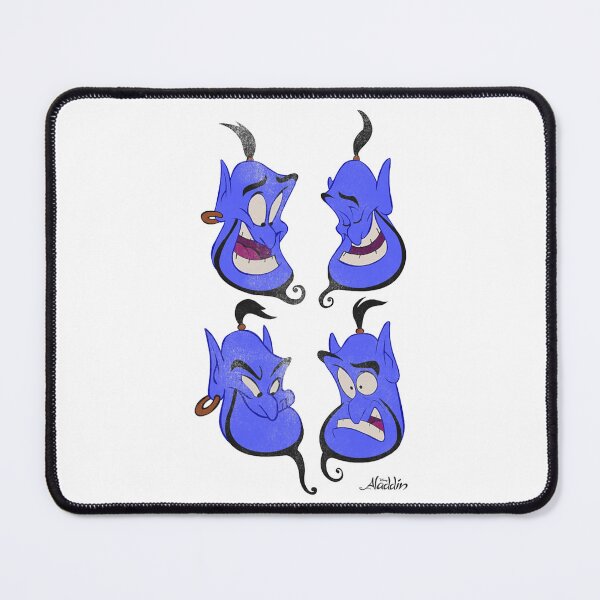 Item preview, Genie Expressions Art – Colorful Cartoon Emotion Faces Illustration designed and sold by Olivia Matteo.