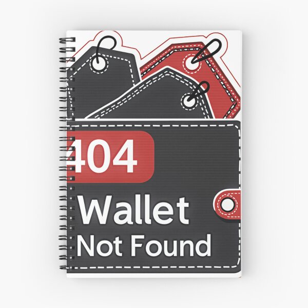 Item preview, Black Friday 404 Wallet | Developer Shopping Humor | Programmer Sale Gift designed and sold by Dev Life Designs.