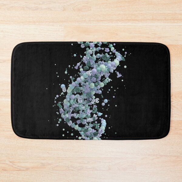Item preview, Futuristic DNA Spiral – Sci-Fi Molecular Abstract Design designed and sold by Ekracreatives.