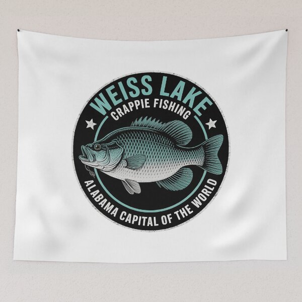 Item preview, Weiss Lake, Alabama, Crappie Fishing designed and sold by Moon-Ape.