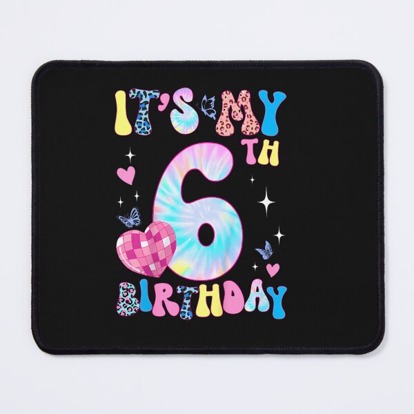 Item preview, 6Th Coquette Bow Disco Ball Birthday 6 Years Old Girl designed and sold by TalalosART.