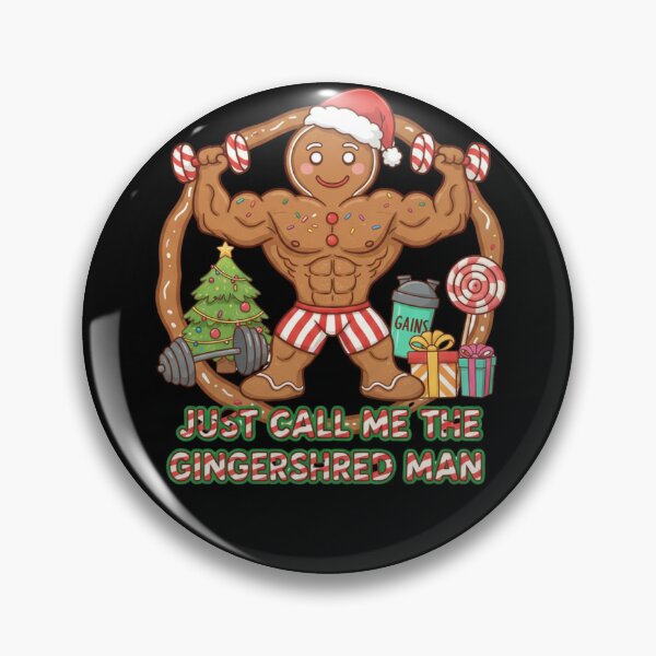 Item preview, Funny Gingershred Bodybuilding Gym Christmas designed and sold by MIMSCorneR.
