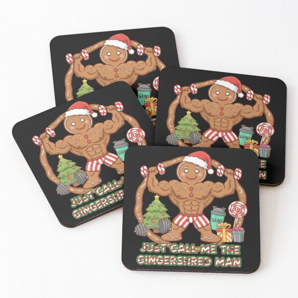 Item preview, Funny Gingershred Bodybuilding Gym Christmas designed and sold by MIMSCorneR.