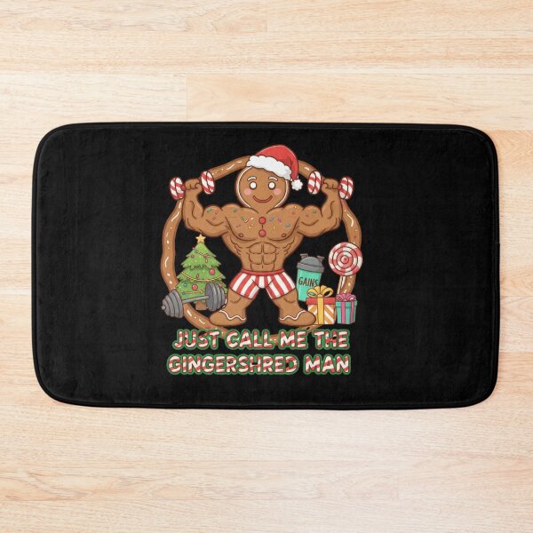 Item preview, Funny Gingershred Bodybuilding Gym Christmas designed and sold by MIMSCorneR.