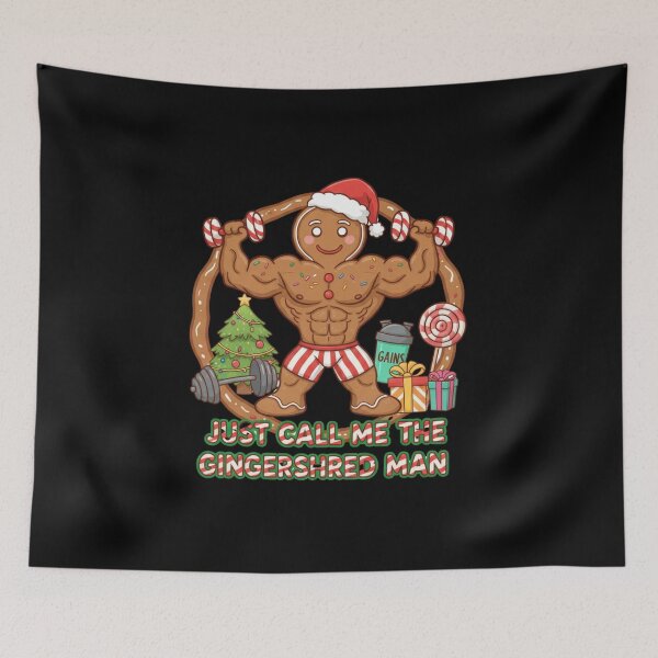 Item preview, Funny Gingershred Bodybuilding Gym Christmas designed and sold by MIMSCorneR.