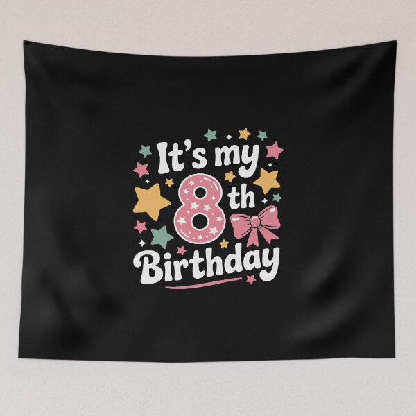 Item preview, Eighth Birthday Celebration  designed and sold by jkrphoto.