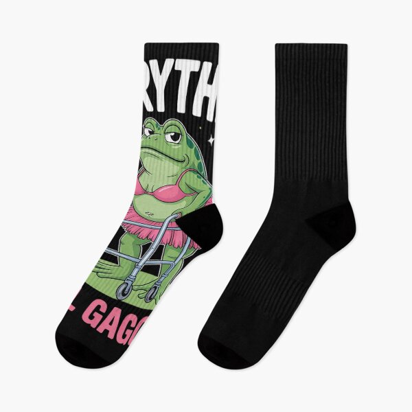 Item preview, Sagging But Still Gagging Frog Lady Meme 1 designed and sold by MonsterBuddiess.