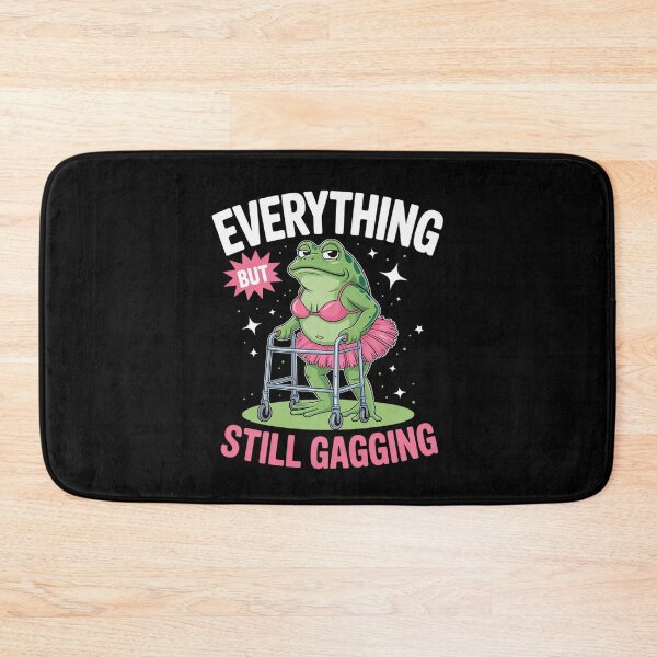 Item preview, Sagging But Still Gagging Frog Lady Meme 1 designed and sold by MonsterBuddiess.