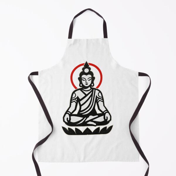 Item preview,  Hand-Drawn Black & White Buddha designed and sold by SugarCore.