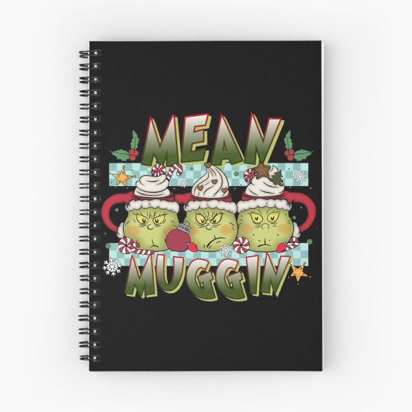Item preview, Grinch Mean Muggin – Funny Christmas Mug Faces Holiday Art designed and sold by Talia Isaac.