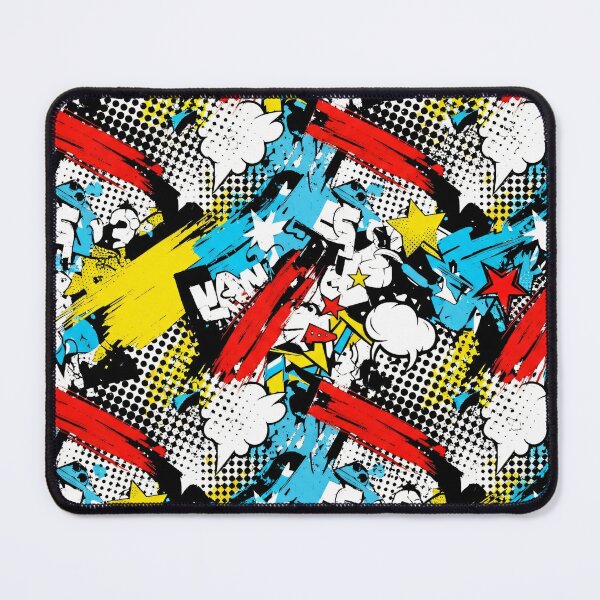 Item preview, Comic Chaos Pop Pattern designed and sold by Kaleidoscope Print.