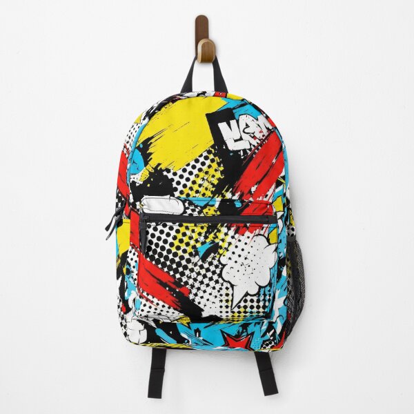 Item preview, Comic Chaos Pop Pattern designed and sold by Kaleidoscope Print.