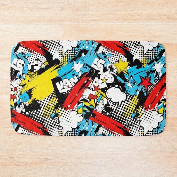 Item preview, Comic Chaos Pop Pattern designed and sold by Kaleidoscope Print.