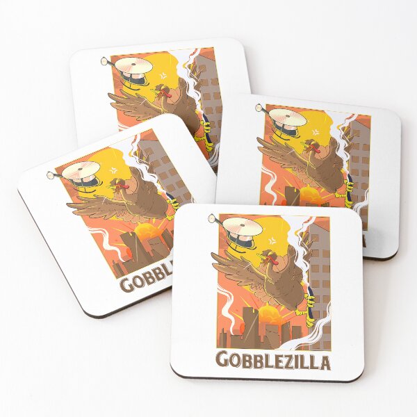 Item preview, Funny Quote Humor Style Happy Thanksgiving Retro Gobblezilla designed and sold by nguyenconguan80.