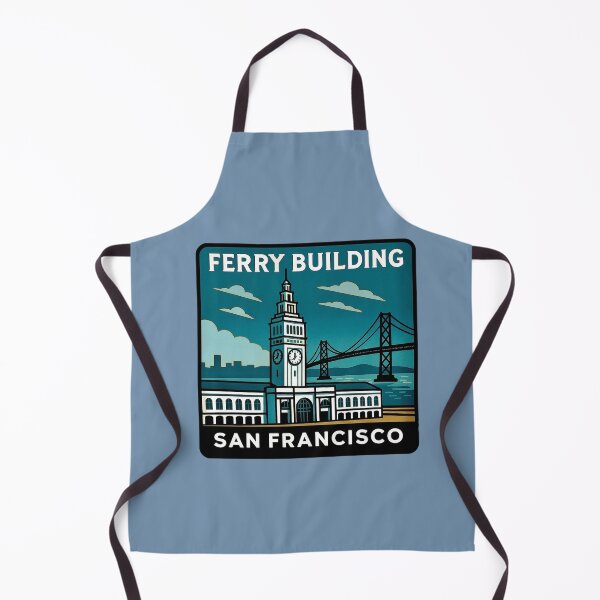 Item preview, Ferry Building Clock Tower - San Francisco, California designed and sold by Myra365Art.