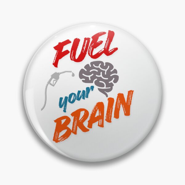 Item preview, Fuel Your Mind – Creative Brain & Motivation Artwork designed and sold by CielaNoir.