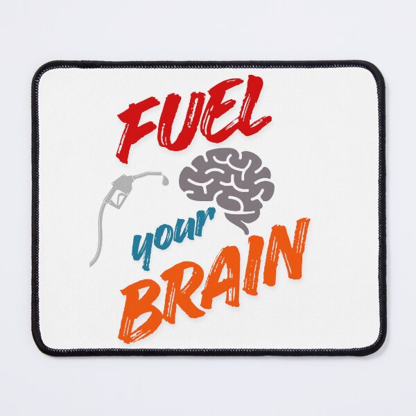 Item preview, Fuel Your Mind – Creative Brain & Motivation Artwork designed and sold by CielaNoir.