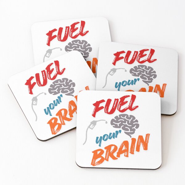 Item preview, Fuel Your Mind – Creative Brain & Motivation Artwork designed and sold by CielaNoir.