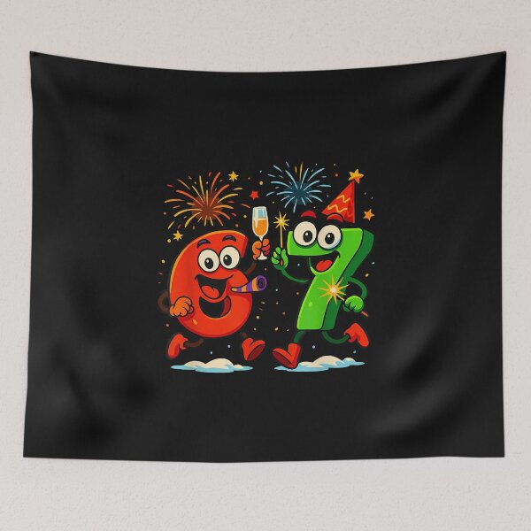 Item preview, Internet Memes 6 And 7 Six Seven Alpha Aura Energy Newyear designed and sold by MOHITSALVI.