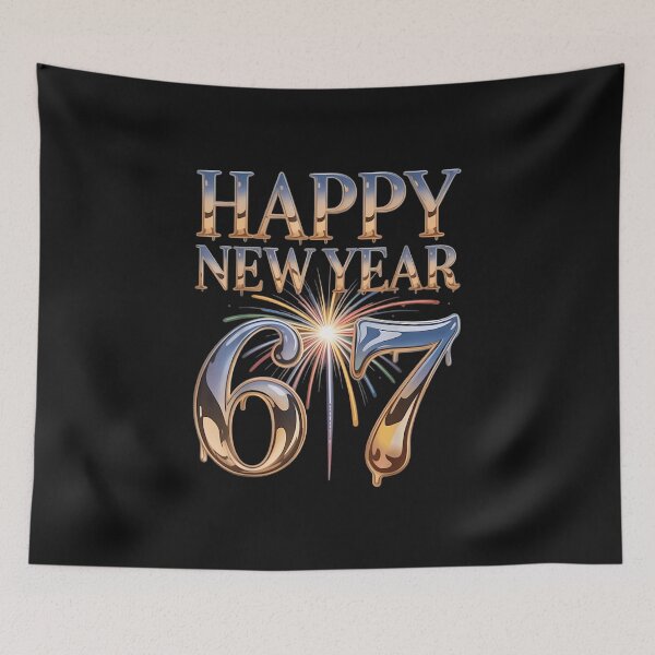 Item preview, Happy New Year 6 7 Fireworks New Year Eve 2026 designed and sold by MOHITSALVI.