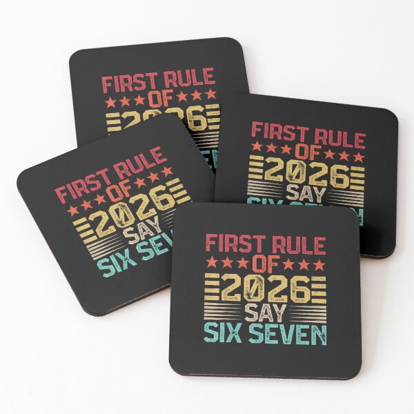 Item preview, First Rule Of 2026 Say Six Seven Funny New Year 6 7 Meme  designed and sold by MOHITSALVI.