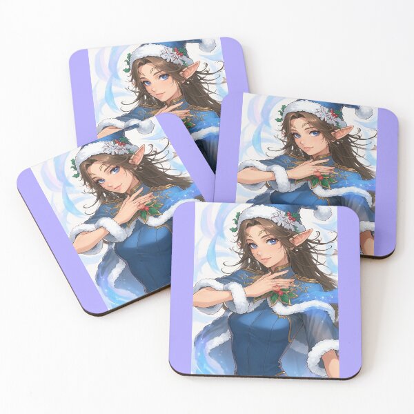 Item preview, Christmas blue anime elf designed and sold by ArtsJulian.