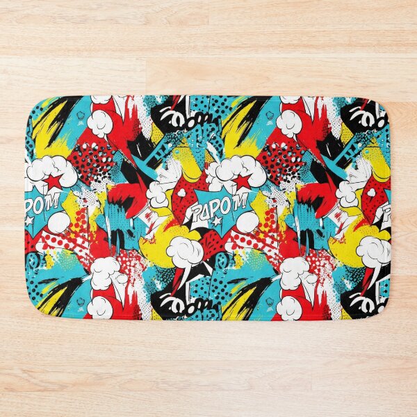 Item preview, Comic Boom Pattern designed and sold by Kaleidoscope Print.