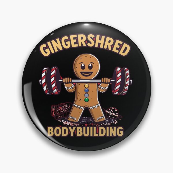 Item preview, Funny Gingershred Bodybuilding Gym Christmas designed and sold by MIMSCorneR.