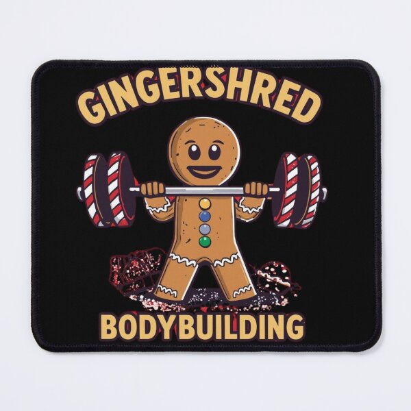 Item preview, Funny Gingershred Bodybuilding Gym Christmas designed and sold by MIMSCorneR.
