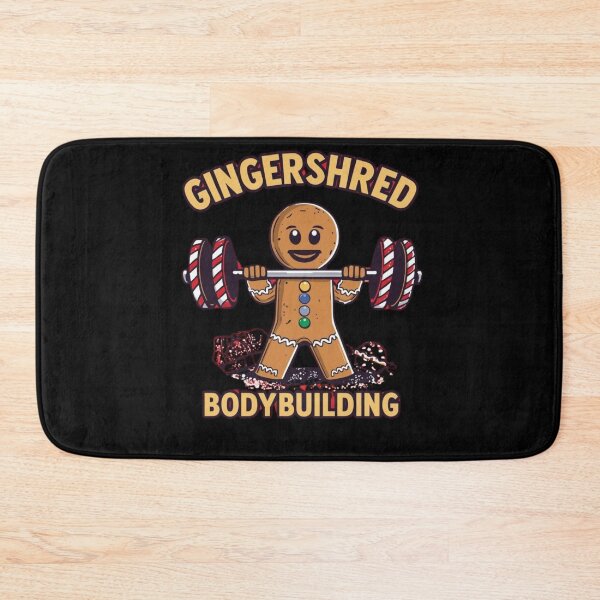 Item preview, Funny Gingershred Bodybuilding Gym Christmas designed and sold by MIMSCorneR.