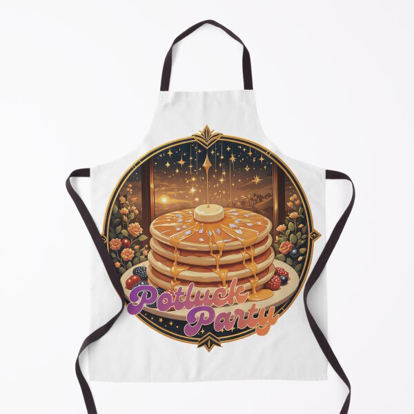 Item preview, Elegant Art Deco Potluck Party Pancakes Dessert designed and sold by AQUILAKREO.