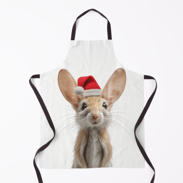 Item preview, Festive Gobi Jerboa in Santa Hat designed and sold by LazyOwlStore.