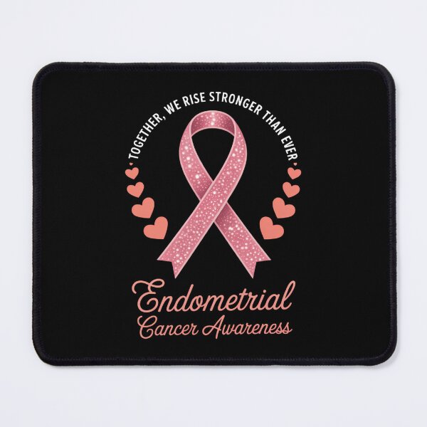 Item preview, Endometrial Cancer Awareness Peach Ribbon designed and sold by Moon-Ape.