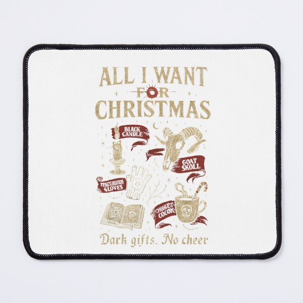 Item preview, All I Want for Christmas – Gothic Occult Wishlist Design Classic T-Shirt designed and sold by inkfluenceart.