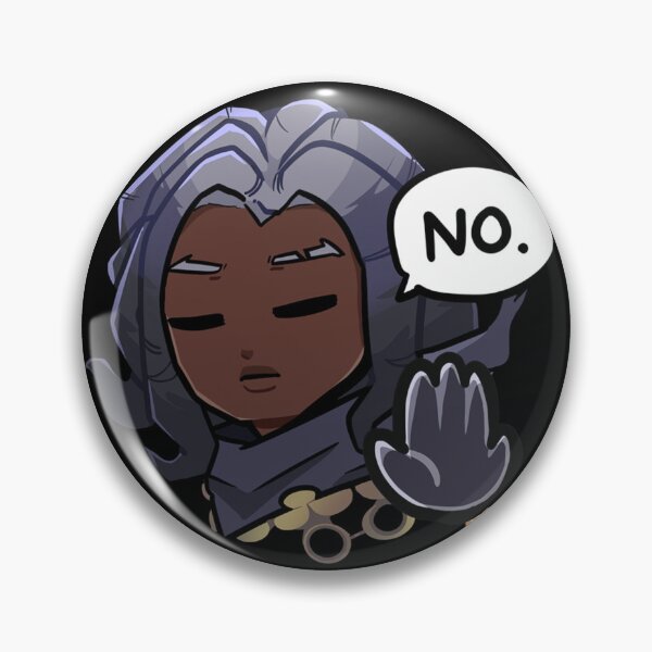 Item preview, Marvel Rivals Cloak & Dagger No Way Emoji designed and sold by KaiSpecter.