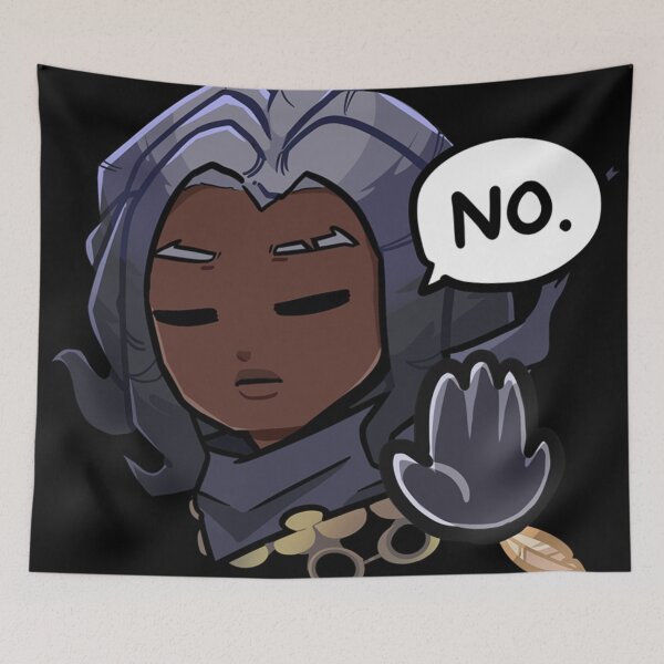 Item preview, Marvel Rivals Cloak & Dagger No Way Emoji designed and sold by KaiSpecter.