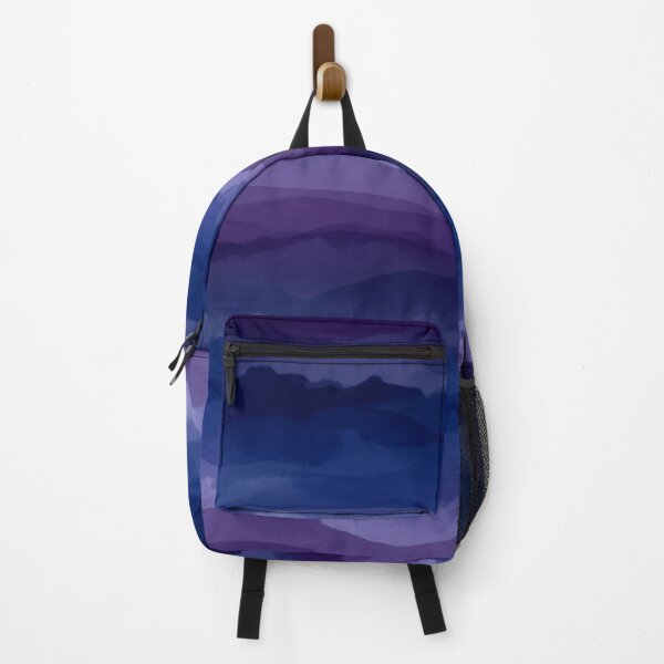 Item preview, Violet Twilight Mountains designed and sold by Kaleidoscope Print.