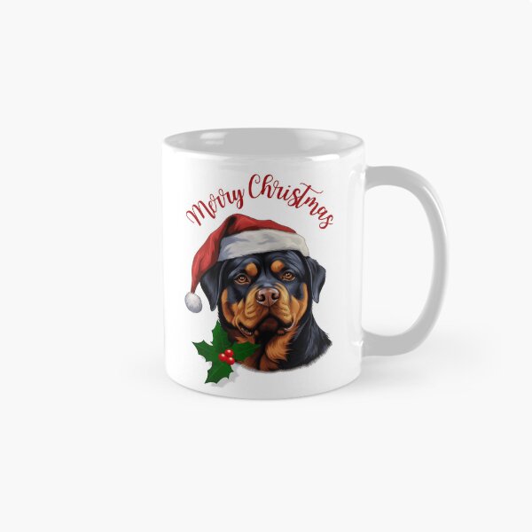 Item preview, Rottweiler Merry Christmas Gift designed and sold by Graph-Ink.