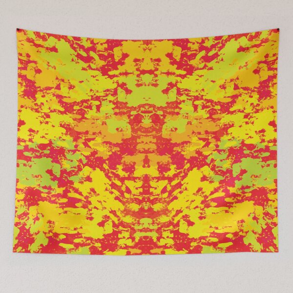 Item preview, Monster Abstract, A Face in the Dark designed and sold by CharlottePlaceArt.