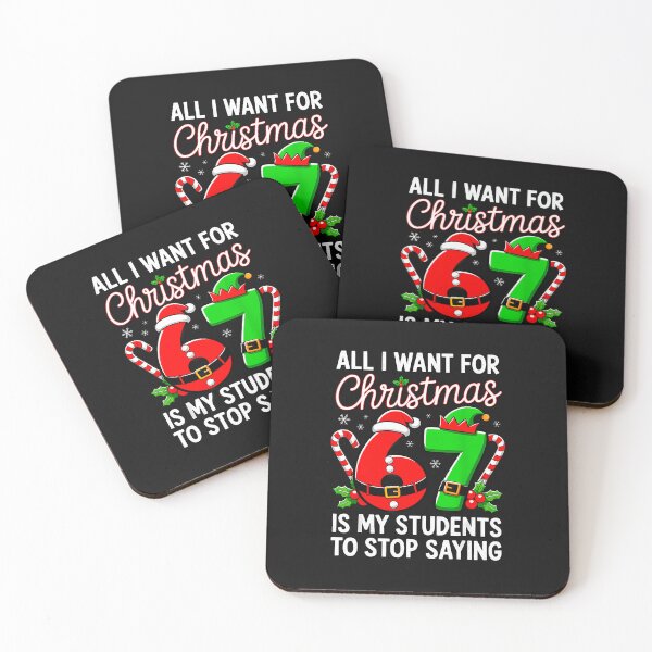 Item preview, Funny Teacher Christmas 6 7 Meme Students Saying Six Seven designed and sold by MOHITSALVI.
