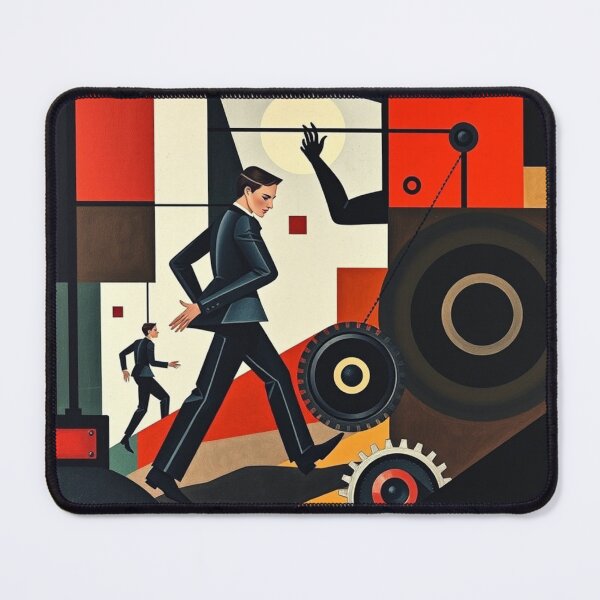 Item preview, The Mechanized March: Business in Motion designed and sold by TwoDotsStudio.