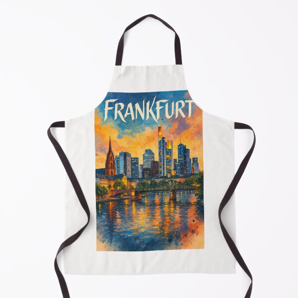 Item preview,  Frankfurt Germany Night Skyline and River Lights designed and sold by Places On Earth.