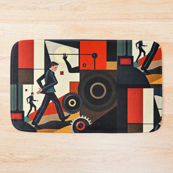 Item preview, The Mechanized March: Business in Motion designed and sold by TwoDotsStudio.