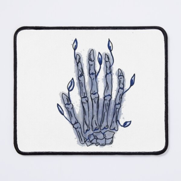 Item preview,  Anatomical Hand Bones Blue Line Art designed and sold by LunaArtology.