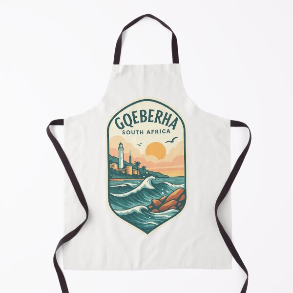 Item preview, Gqeberha South Africa Lighthouse Coastline Sunset designed and sold by Places On Earth.