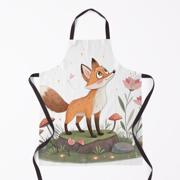 Item preview, Curious explorer fox designed and sold by Neural-canvas.