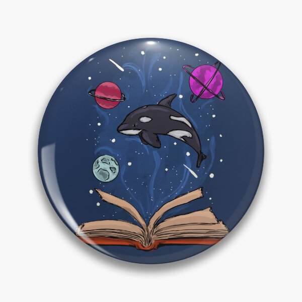 Item preview, Orca Floating in Cosmic Waters designed and sold by Antiope33.